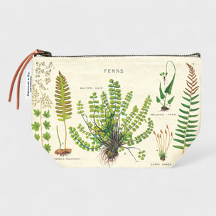 Cavallini Large Fern Pencil Case