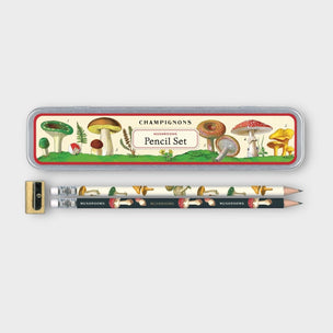 Cavallini Mushroom Pencil Set | Conscious Craft