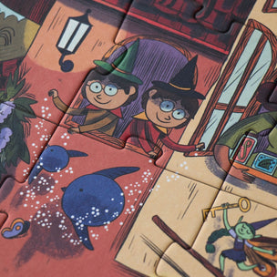 close up of Londji Magic World Puzzle