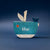 Blue whale shaped puzzle 