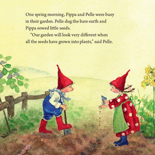 Pippa And Pelle in the Spring Garden