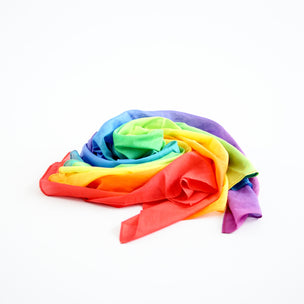 Laura's Play Cotton 90x90 | Rainbow