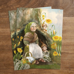 Postcard | Root Children by Iris Esther