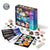 A Science Museum Fossil & Mineral Educational Kit, with info cards and magnifying glass. 