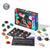 Science Museum gemstone collection with box, stones, and card on a white background