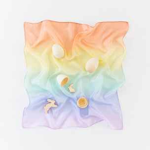 Sarah's Silks Mini Playsilks | Soft Rainbow