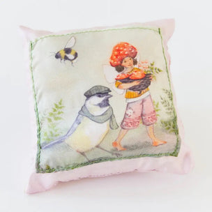 Mushroom Fairy Pillow