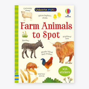 Farm Animals to Spot | Usborne Minis | Conscious Craft