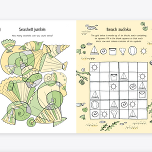 Usborn 100 Children's Puzzles and Games | Conscious Craft