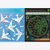 Educational game with airplane illustrations and a radar-like interface on a blue background