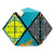 The Shashibo magnetic cube puzzle in Earth colours shown in one of many configurations  | Conscious Craft