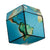 The Shashibo magnetic cube puzzle in Earth colours shown in one of many configurations  | Conscious Craft