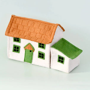 Felt house from Shaun the sheep