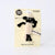 Shaun the Sheep collect cap keychain by tarageneut on its original backing card, featuring a plush sheep design with a cream-colored body and black head, horns, and legs.