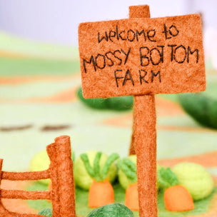 Close up of Shaun the sheep play matt