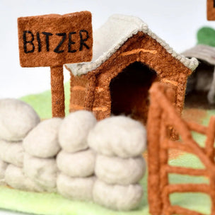 Close Up of Shaun the Sheep Play matt