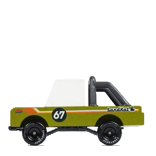 CandyLab Toons Sandkat adventure truck
