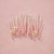 Small Pink Ombre Beeswax Party Candles