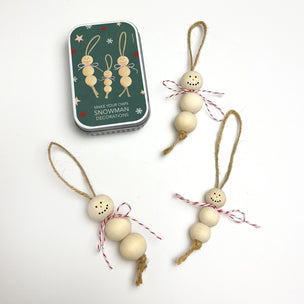 Snowman Decorations | Gift Tin