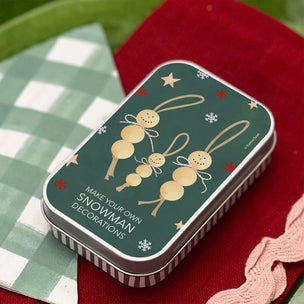 Snowman Decorations | Gift Tin