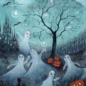 Bijdehansje Postcard Spooky Halloween | Conscious Craft