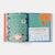 Open book on International Women's Day with colorful illustrations and text.