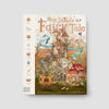 Step Inside a Fairytale- Book cover with fairy tale illustration and text 'Step Inside a Fairy Tale' on a gray background