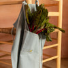 apron on chair with leave