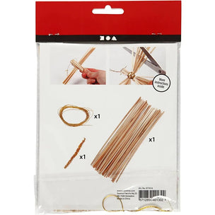 Mini Craft Kit Straw Angel | Conscious Craft