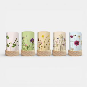 Pressed Flower Lantern Shades