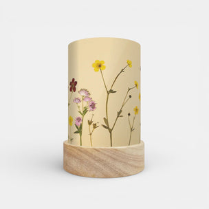 Pressed Flower Lantern Shades