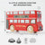 Red toy bus with dimensions and Le Toy Van branding on a white background