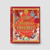 Book titled 'The Wizard's Guide to Magical Experiments' on a white background