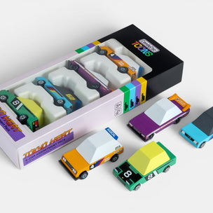 Candylab Toon Race Car | Tokyo Heat 4-pack
