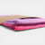 Laura's Play Cotton - Stack of pink and purple fabric on a white background