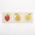 Vah wooden trio of fruit target