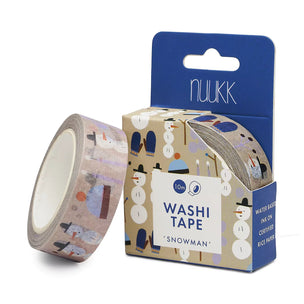 Nuukk Washi Tape | Snowman