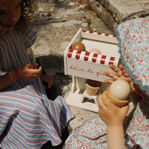 Wooden ice best sale cream maker