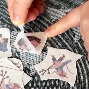 Organic Vegan Temporary Tattoo | Winter Animals