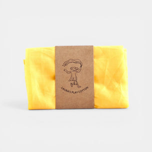 Play Cotton 50x50 | Lemon Yellow