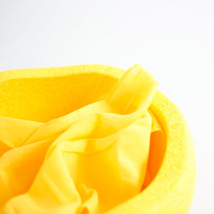 Laura's Play Cotton 50x50 | Lemon Yellow