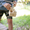 child with pully box