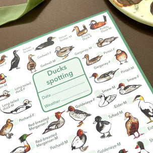 Alexia Claire Ducks Wildlife Spotting Notepad | Conscious Craft