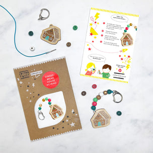 Cotton Twist | Make Your Own Gingerbread House Keyring