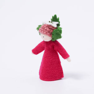 Felt Flower Fairy Raspberry Girl Ambrosius | © Conscious Craft