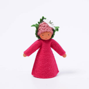 Felt Flower Fairy Raspberry Girl Ambrosius | © Conscious Craft