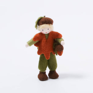 Flower Fairy Acorn Boy decorative doll ©️ Conscious Craft 