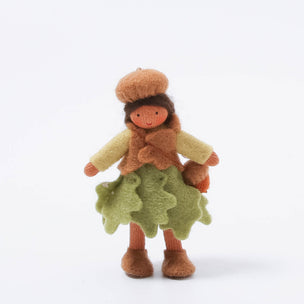 Flower Fairy Acorn Girl decorative doll ©️ Conscious Craft 