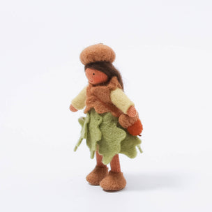 Flower Fairy Acorn Girl decorative doll ©️ Conscious Craft 