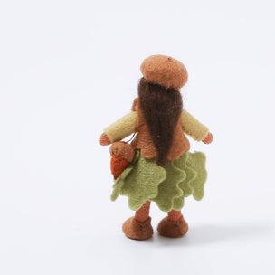 Flower Fairy Acorn Girl decorative doll ©️ Conscious Craft 